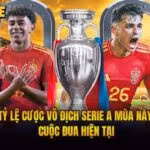 Tỷ Lệ Cược Vô Địch Serie A Mùa Này - Cuộc Đua Hiện Tại